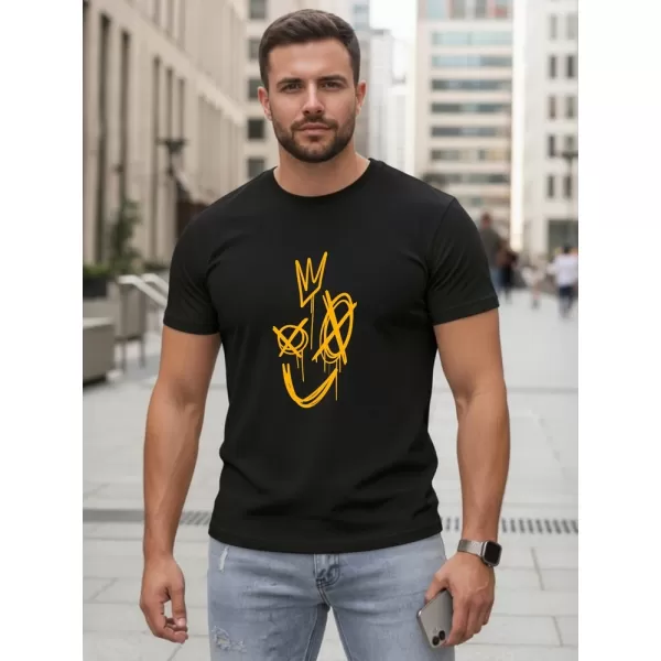  Muška majica kratkih rukava DSTREET NX0138R-BK CRNA 