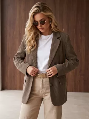 Ženska jakna DSTREET PY0160 FANGO