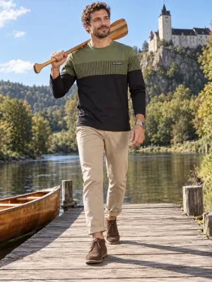 Muška majica kratkih rukava ALTISPORT IGGY VOJNOG