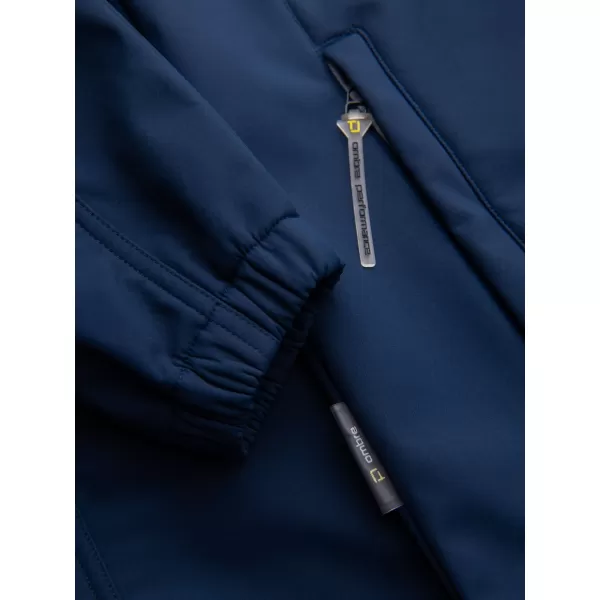  Muška softshell jakna OMBRE C581 TAMNOPLAVA 