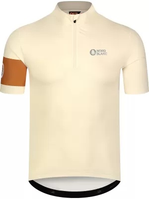 Muški biciklistički dres NORDBLANC CAMEL NBSMF8079 BEŽ