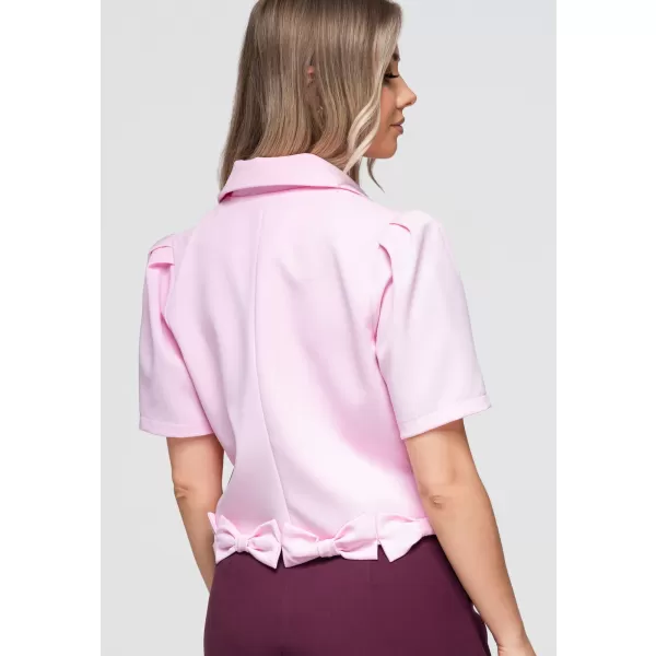  Ženska jakna OMBRE OW-BL-E0002 RUŽIČASTA 