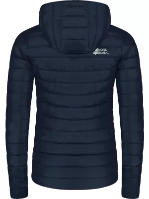 Prošivena ženska jakna NORDBLANC NIMBUS WJL8395 PLAVA