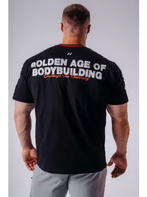 Muške majice NEBBIA OLYMPIA MUSCLE COVER 942 CRNA