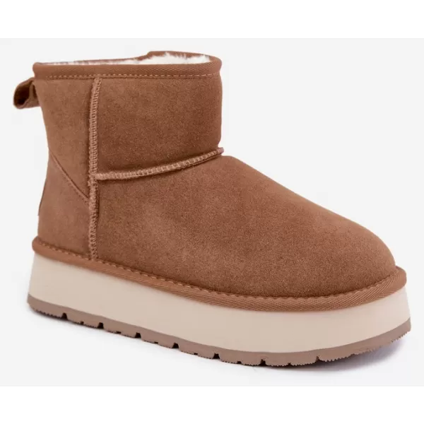  Ženske cipele BIG STAR SHOES UU274692 SMEĐA/BEŽ 