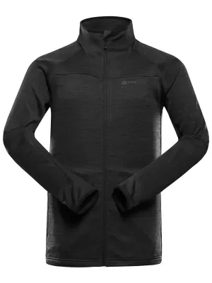 Muški sweatshirt koji se brzo suši ALPINE PRO ONNEC 4 CRNA