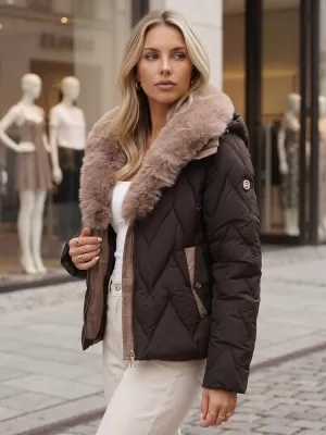 Ženska jakna DSTREET TY6084 SMEĐA