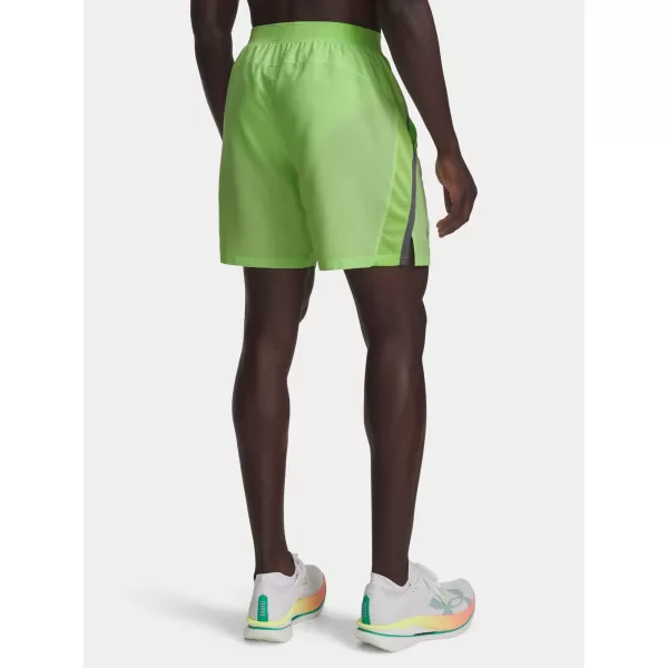  Muške kratke hlače UNDER ARMOUR LAUNCH 7'' SHORTS 1382620-712 ZELENA 