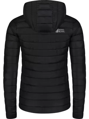 Prošivena ženska jakna NORDBLANC NIMBUS WJL8395 CRNA