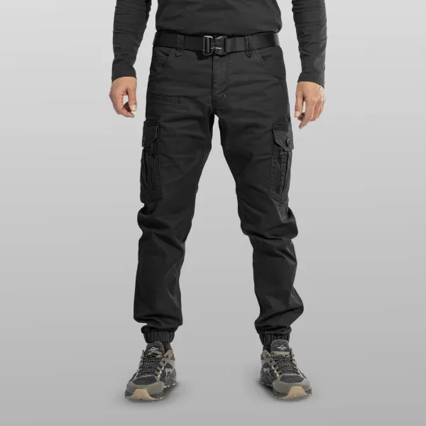  Muške hlače PENTAGON INVICTUS TACTICAL JOGGERS K05058 CRNA 