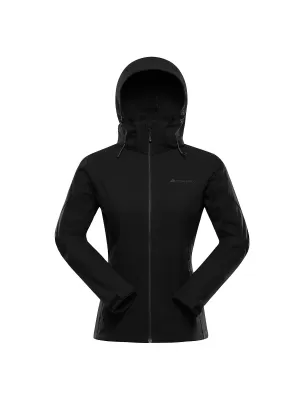 Ženska softshell jakna ALPINE PRO GEDERA CRNA