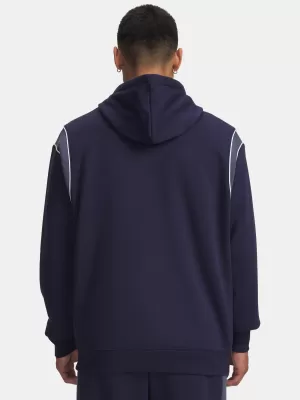 Muški sweatshirt UNDER ARMOUR RIVAL FLEECE NOV HOODIE 6009353-410 PLAVA