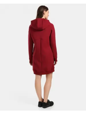 Ženski sweatshirt KILPI HEYDEN-W 1L0209KI TAMNOCRVENA