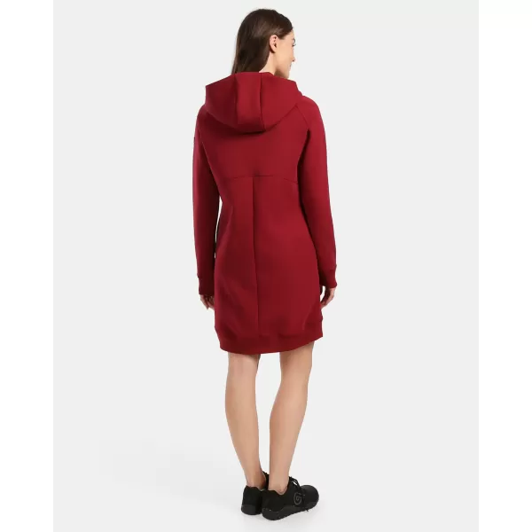  Ženski sweatshirt KILPI HEYDEN-W 1L0209KI TAMNOCRVENA 