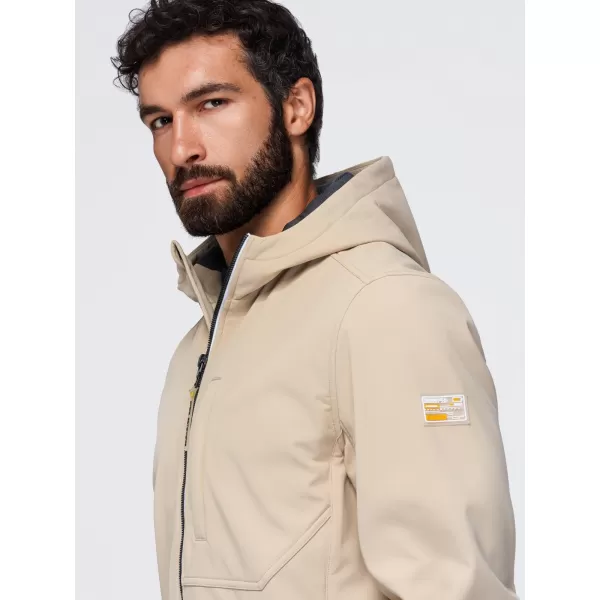  Muška softshell jakna OMBRE OM-JANP-0292 PIJESAK 