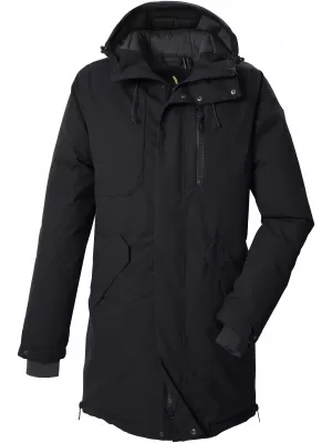 Muška parka KILLTEC GW 65 CRNA