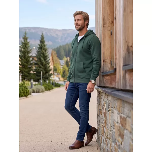  Muški sweatshirt ALTISPORT NP/ALMST45001 TAMNOZELENE BOJE 
