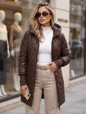 Ženska jakna DSTREET TY5862 SMEĐA