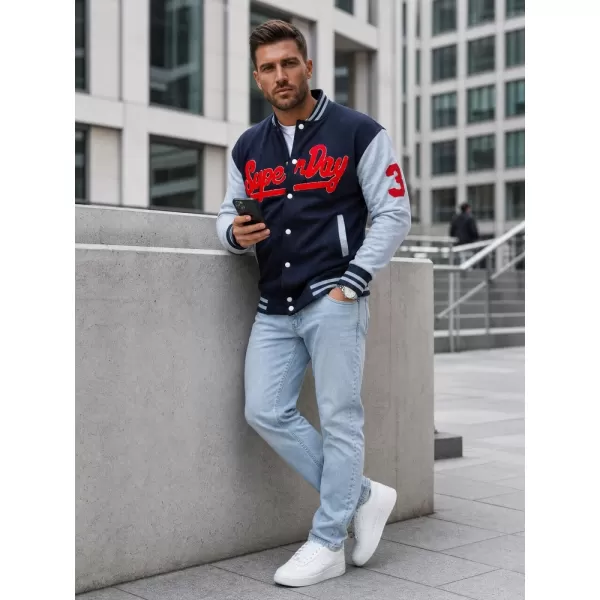  Muški sweatshirt DSTREET BX5443 TAMNOPLAVA 