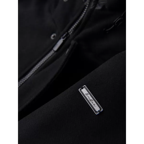  Muška parka OMBRE OM-COWC-0161 CRNA 