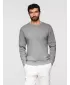 Muški sweatshirt OMBRE OM-SSBN-0271 SIVA