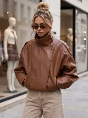 Ženska jakna DSTREET TY6065 SMEĐA