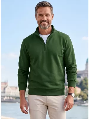 Muški sweatshirt MALFINI SUMMIT 429 TAMNOZELENE BOJE
