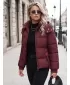 Ženska jakna DSTREET TY5749 TAMNOCRVENA