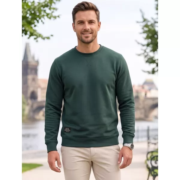  Muški sweatshirt ALTISPORT NP/ALMST43001 TAMNOZELENE BOJE 