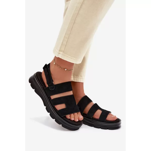  Ženske sandale BIG STAR SHOES TT274484 CRNA 