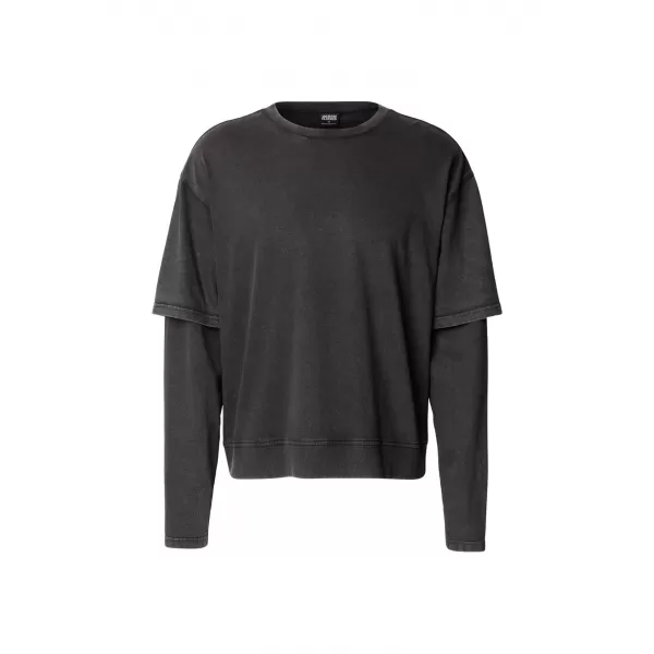  Muška majica kratkih rukava URBAN CLASSICS TB8410-00007 CRNA 