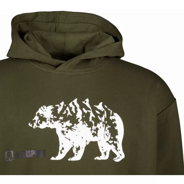  Muški sweatshirt ALTISPORT ALM193422 VOJNOG 