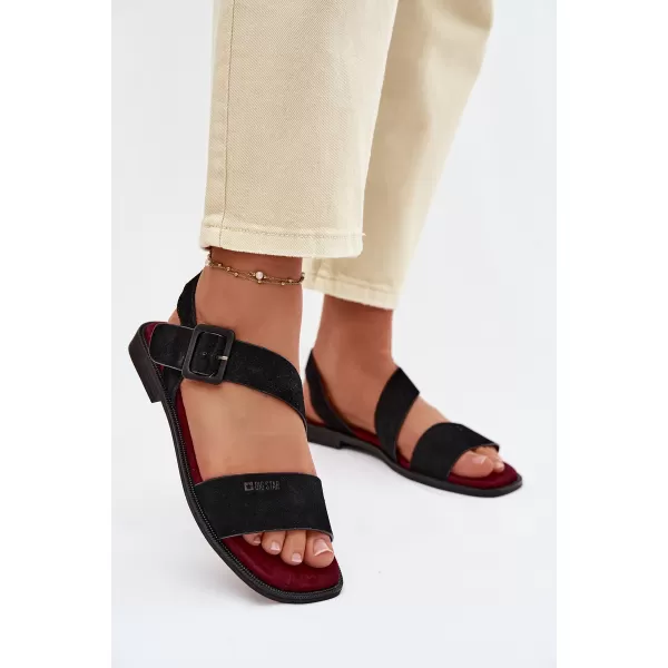  Ženske sandale BIG STAR SHOES TT274490 CRNA 