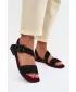 Ženske sandale BIG STAR SHOES TT274490 CRNA