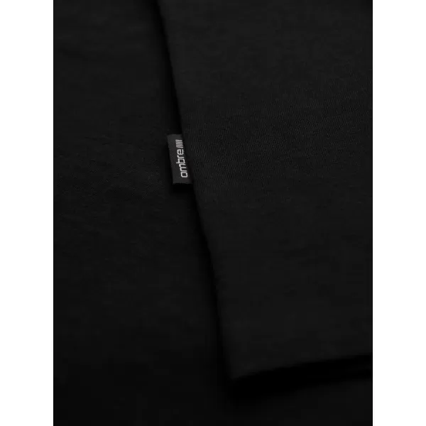  Muška majica kratkih rukava OMBRE OM-TSBS-0281 CRNA 