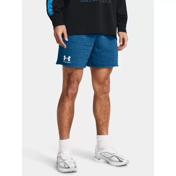  Muške kratke hlače UNDER ARMOUR RIVAL TERRY 6IN SHORT 1382427-406 PLAVA 