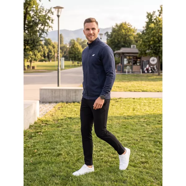  Muški sweatshirt 4F WMM00TSWSM2547 NAVIKE 