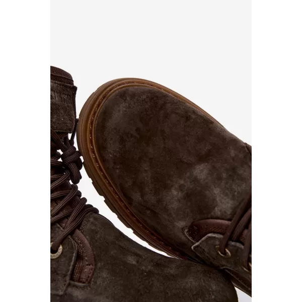  Muške cipele BIG STAR SHOES UU174254 SMEĐE/BEŽ SJENE 