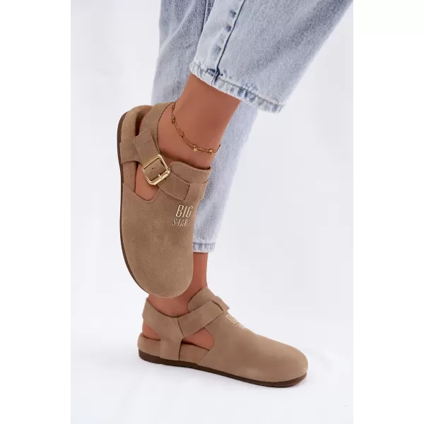  Ženske sandale BIG STAR SHOES TT274542 BEŽ 