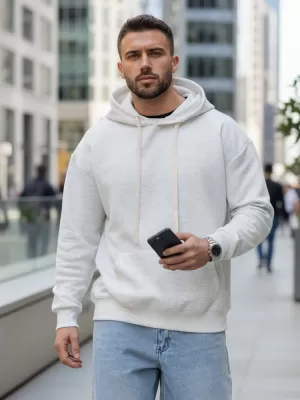 Muški sweatshirt DSTREET BX5950 SVIJETLOSIVA