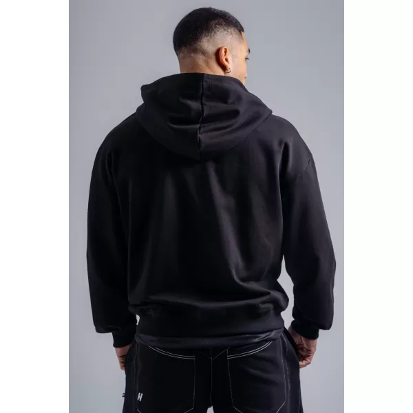  Majica s patentnim zatvaračem i izvezenim logom NEBBIA PRIMAL 884 CRNA 