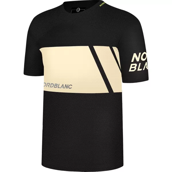  Muška funkcionalna biciklistička majica NORDBLANC MUD NBSMF8083 CRNA 