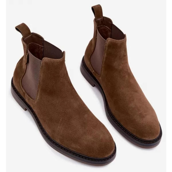  Muške cipele BIG STAR SHOES UU174277 SMEĐE/BEŽ SJENE 