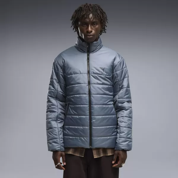  Muška jakna PUMA ESS PADDED JACKET 68521037 VEČERNJA PLAVA 