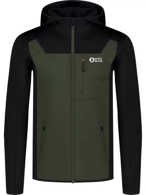 Muški powerfleece duks NORDBLANC SPRAWL NBSFM8333 ZELENA