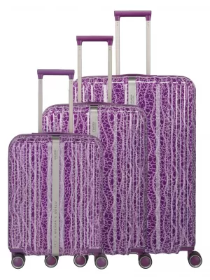 Set kofera TRAVELITE LASCANA EDITION S,M,L ŠLJIVA