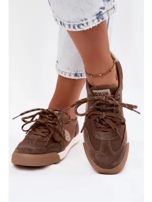 Ženske tenisice BIG STAR SHOES UU274002 SMEĐA/BEŽ