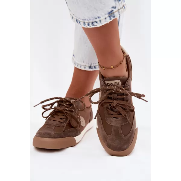  Ženske tenisice BIG STAR SHOES UU274002 SMEĐA/BEŽ 