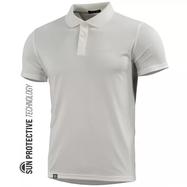  Muška majica kratkih rukava PENTAGON ANASSA POLO K09017 BIJELA 