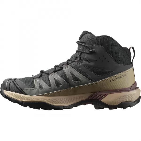  Muške cipele SALOMON X ULTRA 360 MID GORE-TEX L47743300 FANTOM/DESERT TAN/RUM GROŽĐICA 